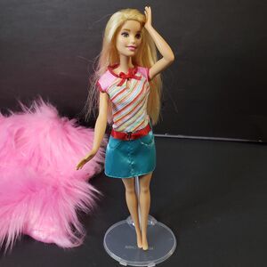 Mattel 2015 Barbie Doll 1186 Dressed Blonde Hair Blue Eyes